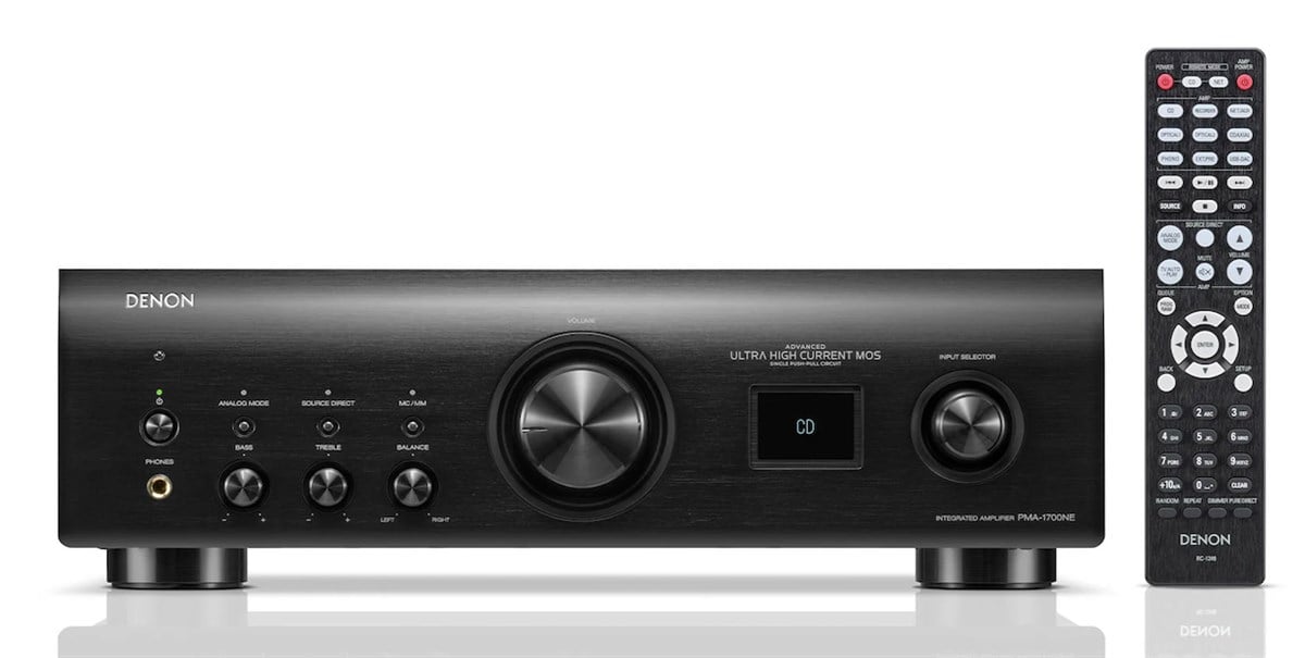 Denon PMA-1700NE Siyah Stereo Entegre Amplifikatör