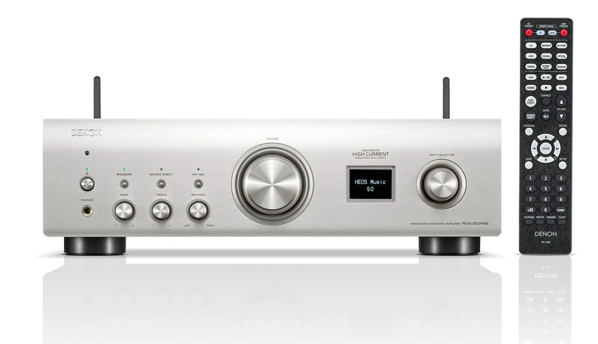 Denon PMA-900HNE Gümüş Network Entegre Stereo Amplifikatör