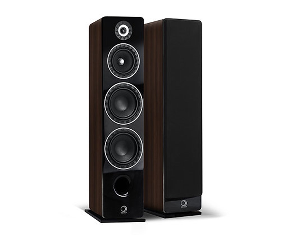 Elipson Prestige Facet 24F Kule Hoparlör Ceviz