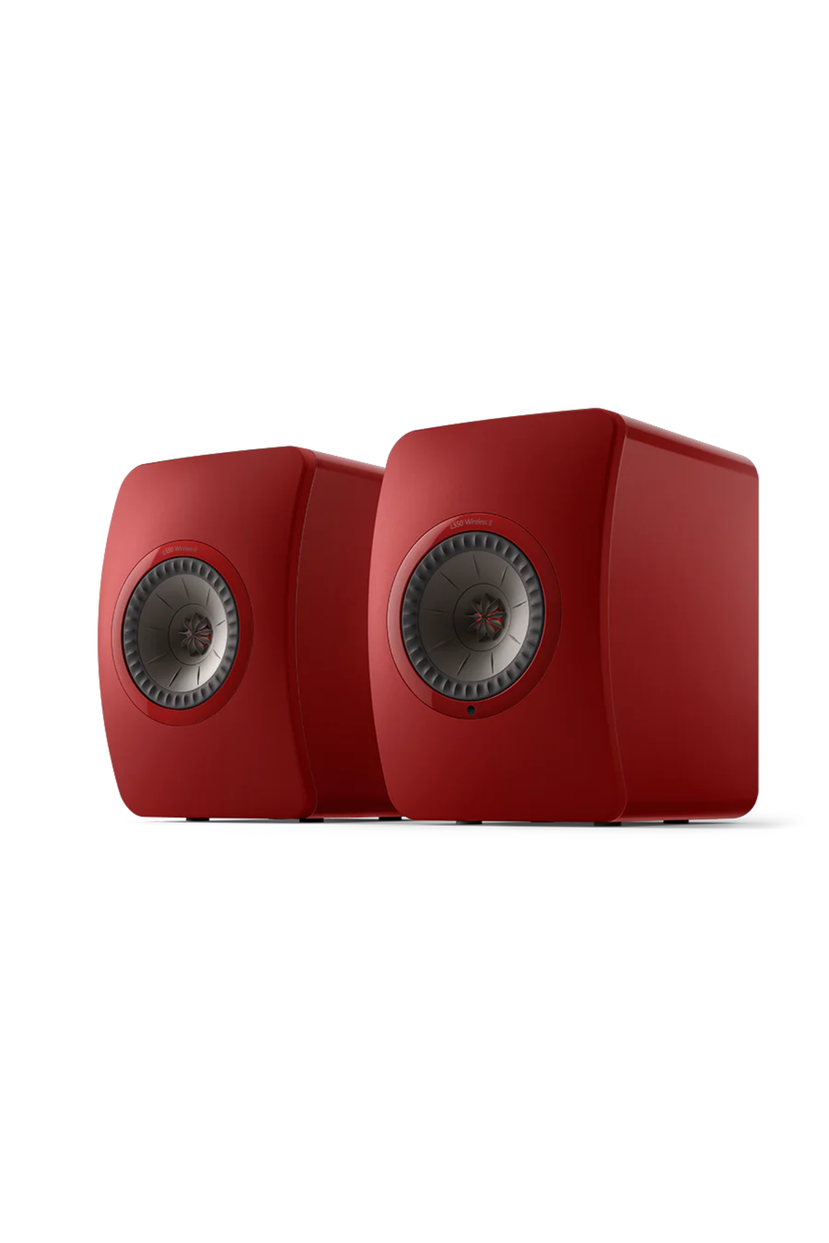 KEF LS50 Wireless II Crimson Kırmızı Aktif Hi-Fi Hoparlör