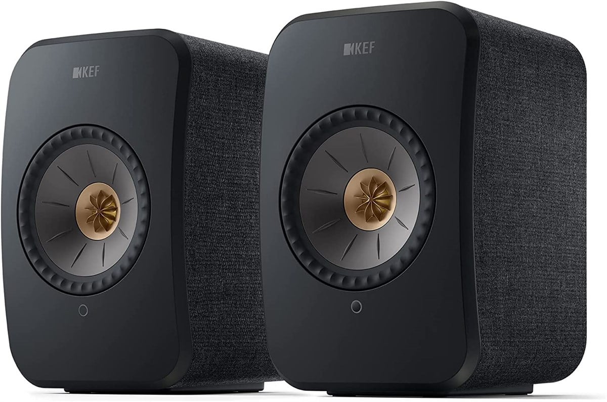 Kef LSX II Karbon Siyah Wireless Aktif Hi-Fi Hoparlör