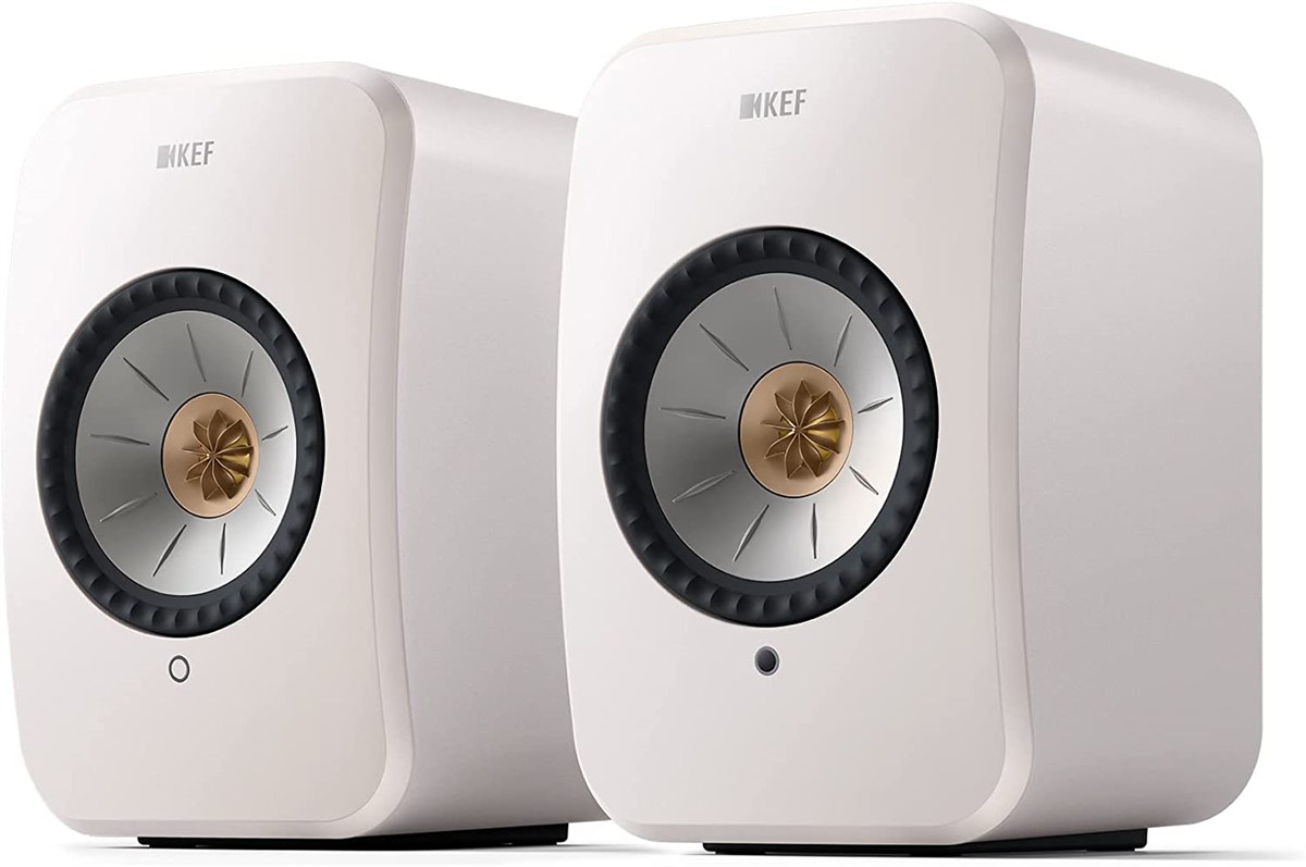 Kef LSX II Mineral Beyaz Wireless Aktif Hi-Fi Hoparlör