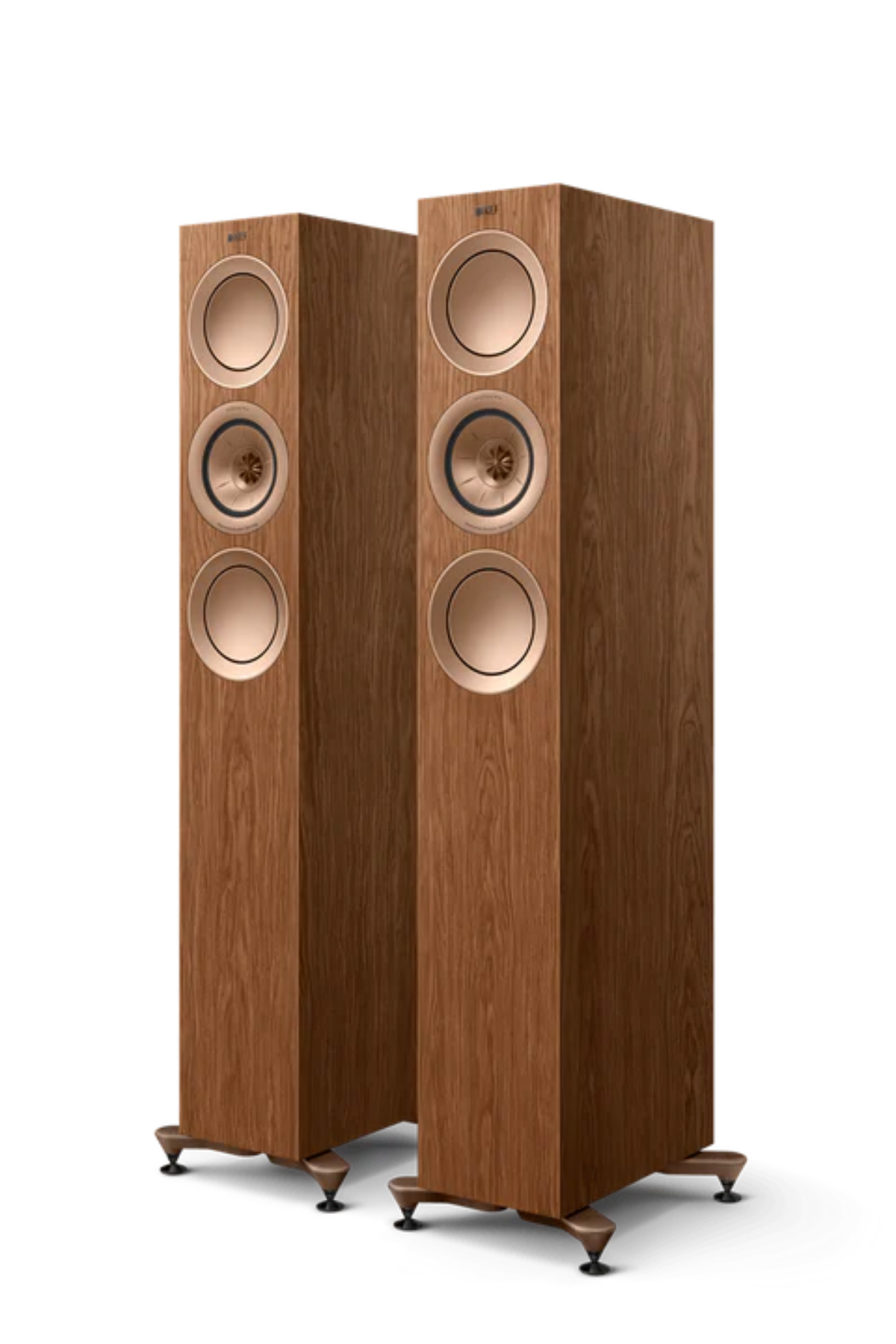 Kef R5 Meta Ceviz Hi-Fi Kule Hoparlör