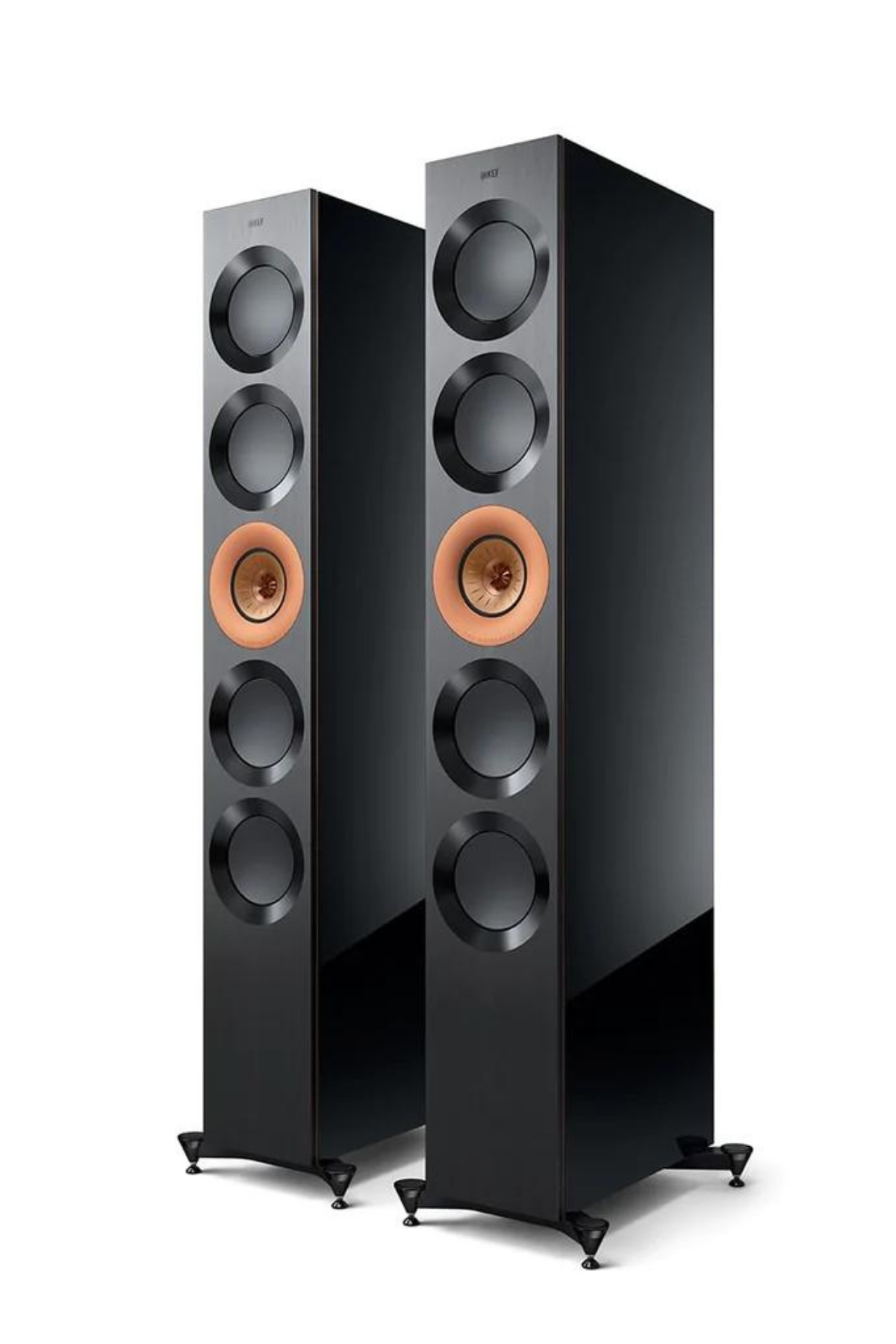 Kef Reference 5 Meta Hi-Fi Hoparlör Siyah-Bakır