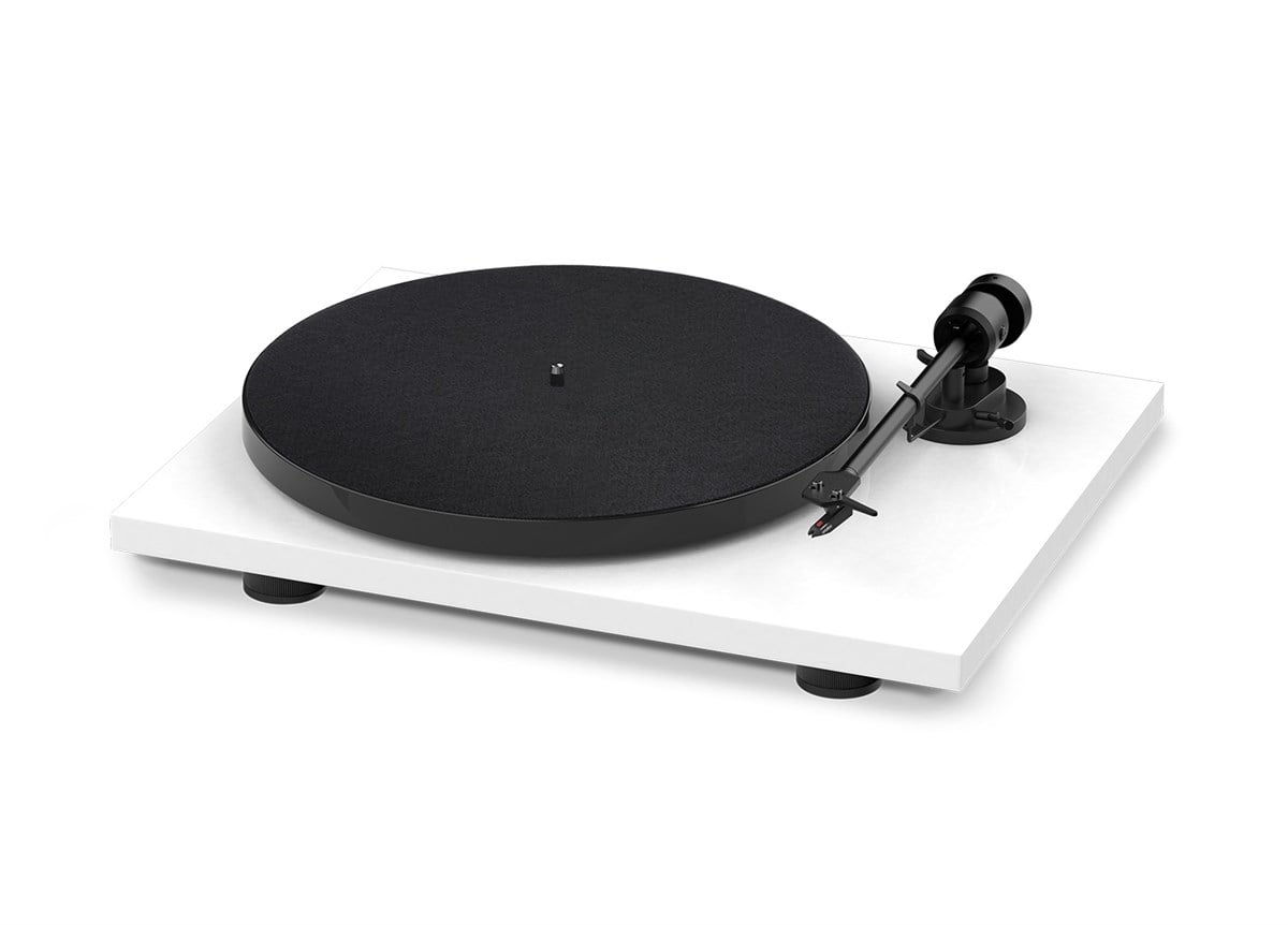 Pro-Ject Audio E1 Phono Beyaz OM5 E İğneli Pikap