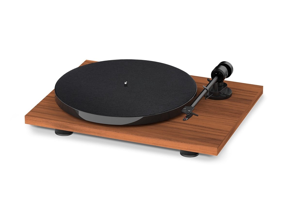 Pro-Ject Audio E1 Phono Walnut OM5 E İğneli Pikap
