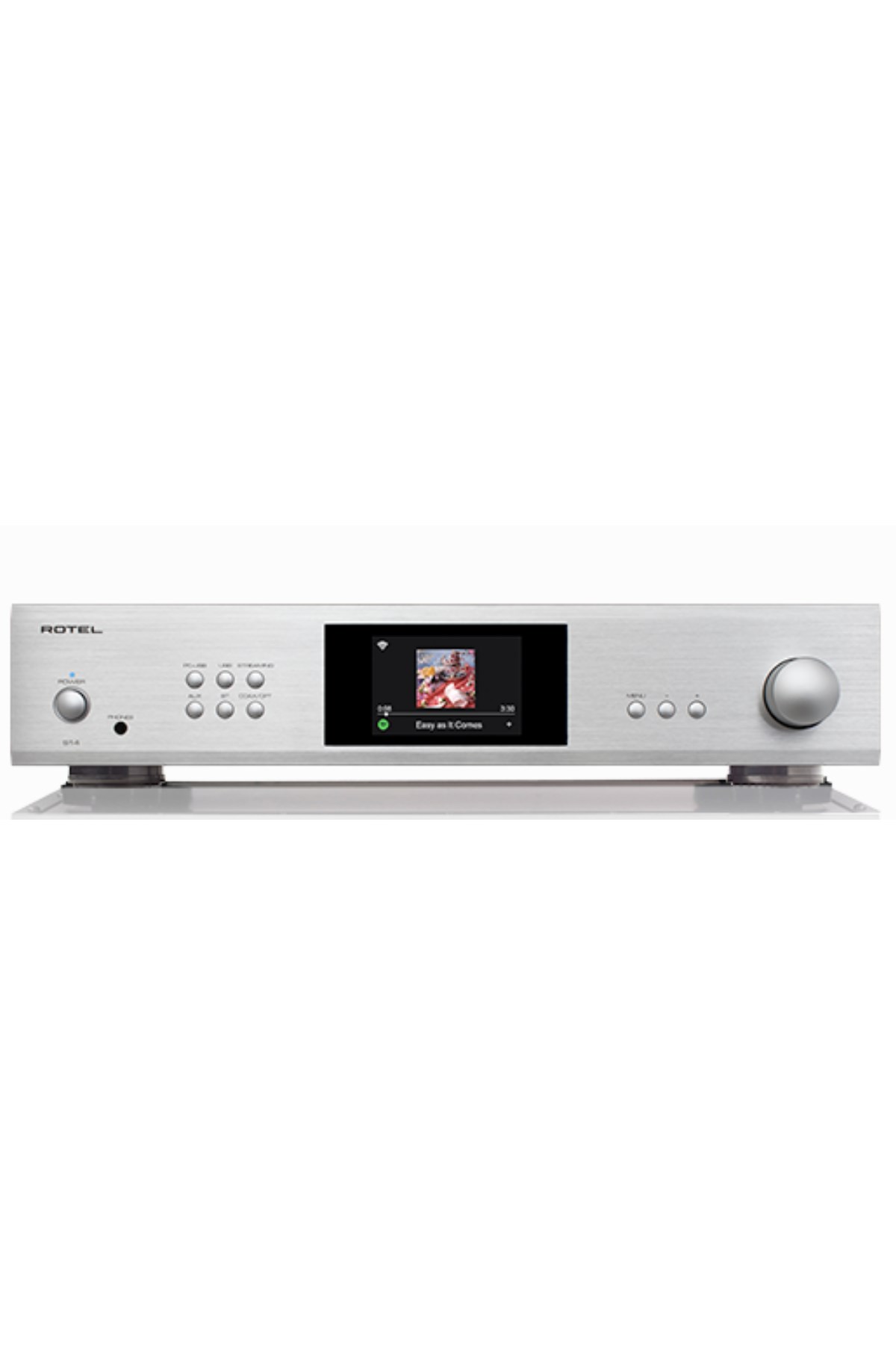 Rotel S14 Gümüş Entegre Streaming Amplifikatör