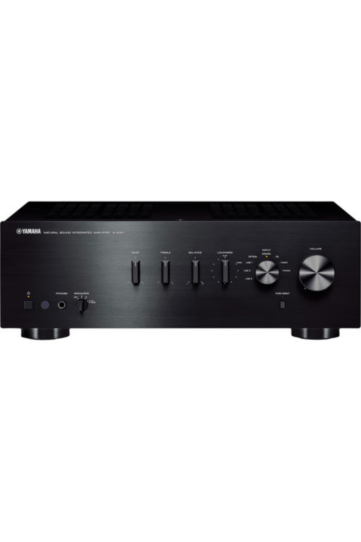 Yamaha A-S301 Entegre Amplifikatör Siyah