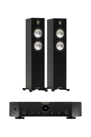 Monitor Audio Bronze 300 Stereo Sistem Stereo 70s Siyah