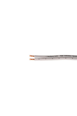 Norstone Klasik Beyaz Hoparlör Kablosu 2x1,5mm2 100 Metre