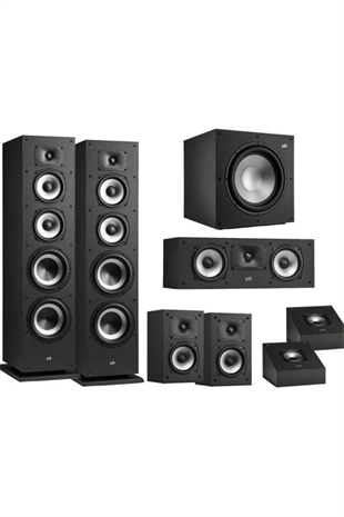 Polk Audio XT70 | XT20 | XT30 | XT12 | XT90 5.1.2 Dolby Atmos Sinema Paket Sistem