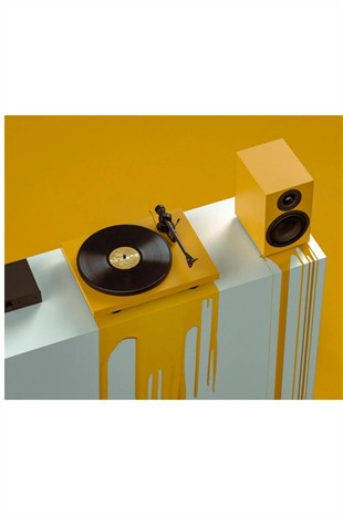 Project Audio Renkli Hepsi Bir Arada Pikap Sistem Sarı