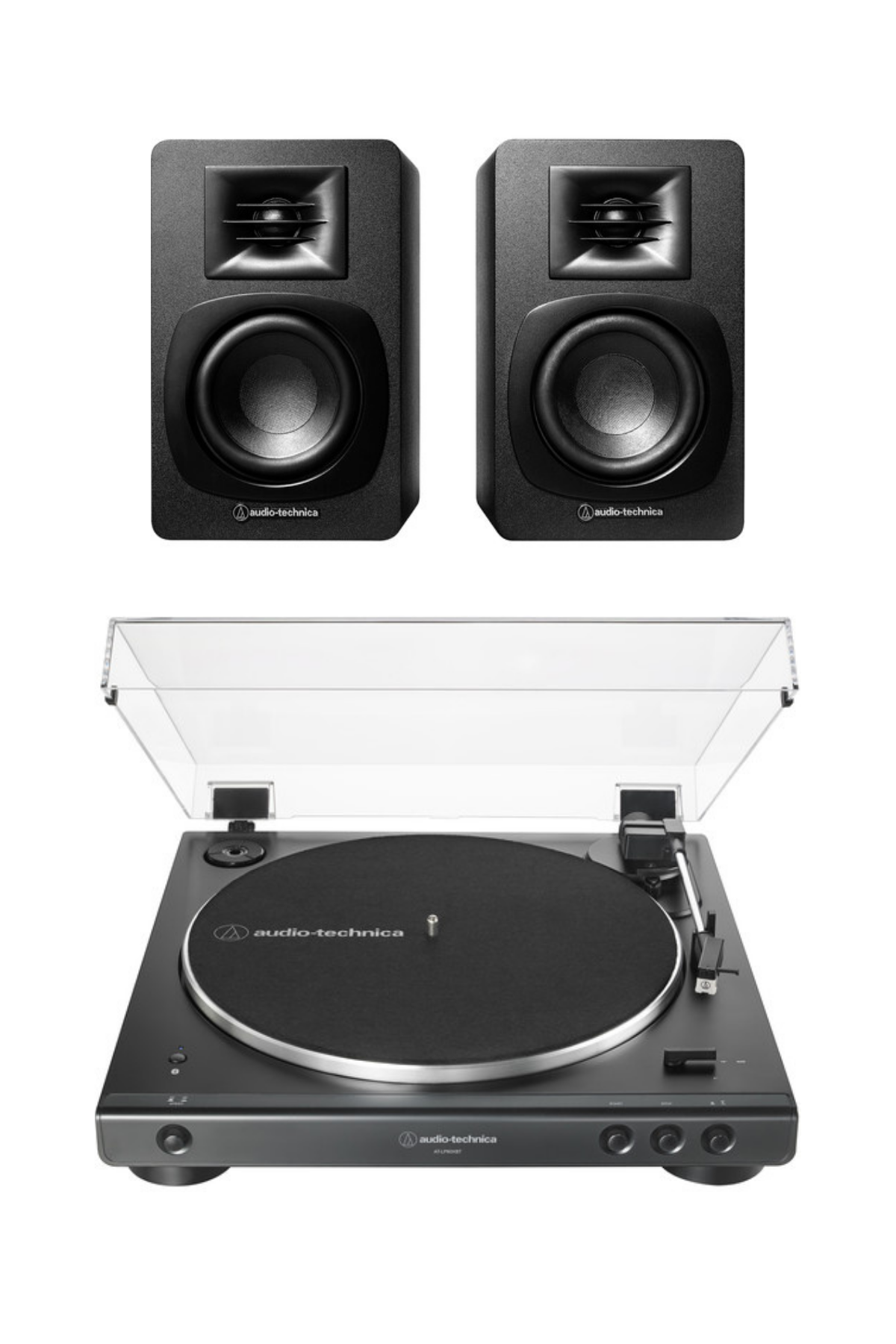 Audio-Technica AT-LP60XBT & AT-SP3X Pikap Seti