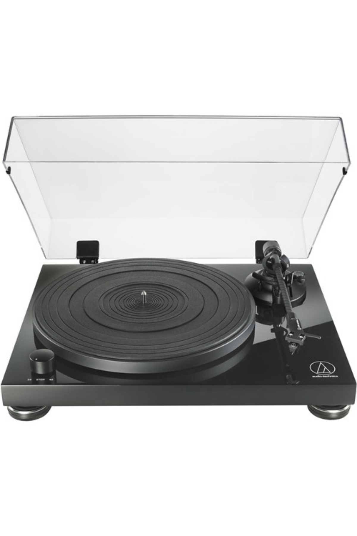 Audio-Technica AT-LPW50PB Tam Manuel İki Hızlı Pikap Siyah