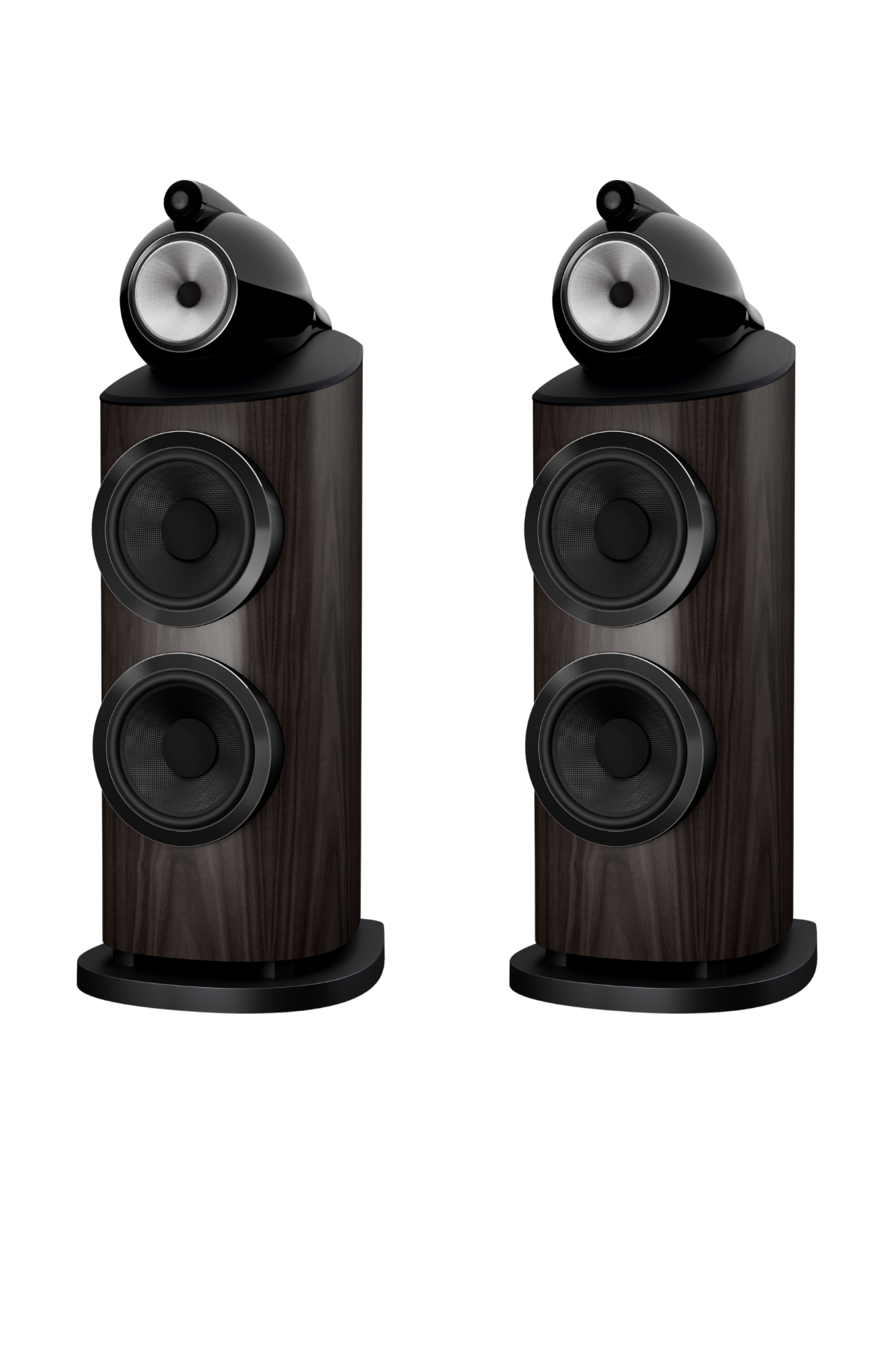 Bowers & Wilkins 801 D5 Kule Hoparlör Dark Walnut
