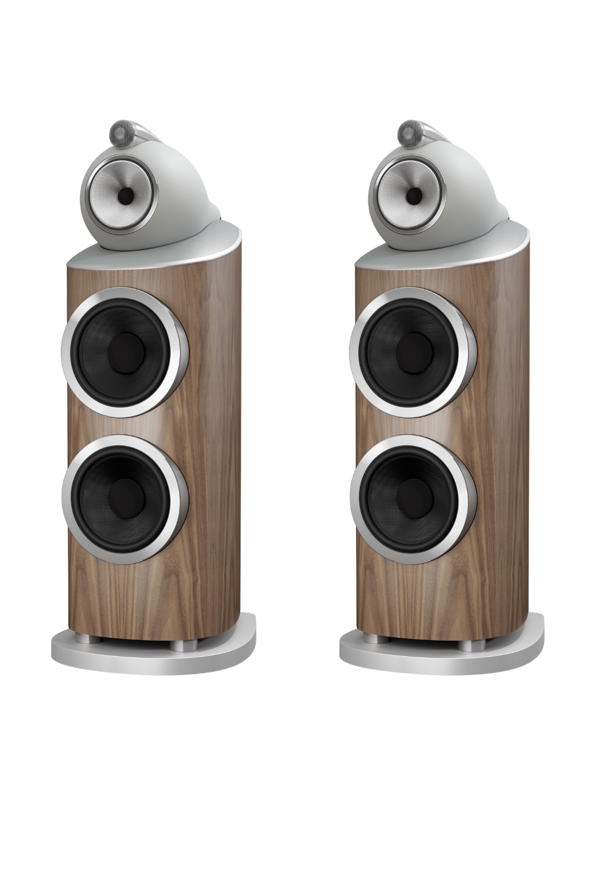 Bowers & Wilkins 801 D5 Kule Hoparlör Light Walnut