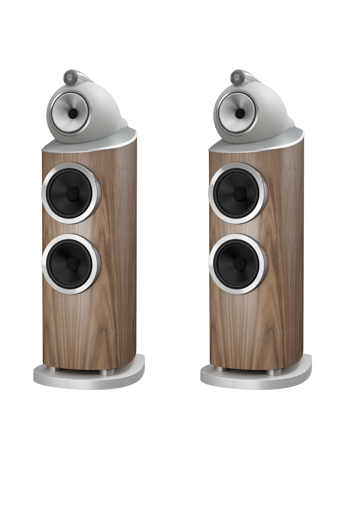 Bowers & Wilkins 802 D5 Kule Hoparlör Light Walnut
