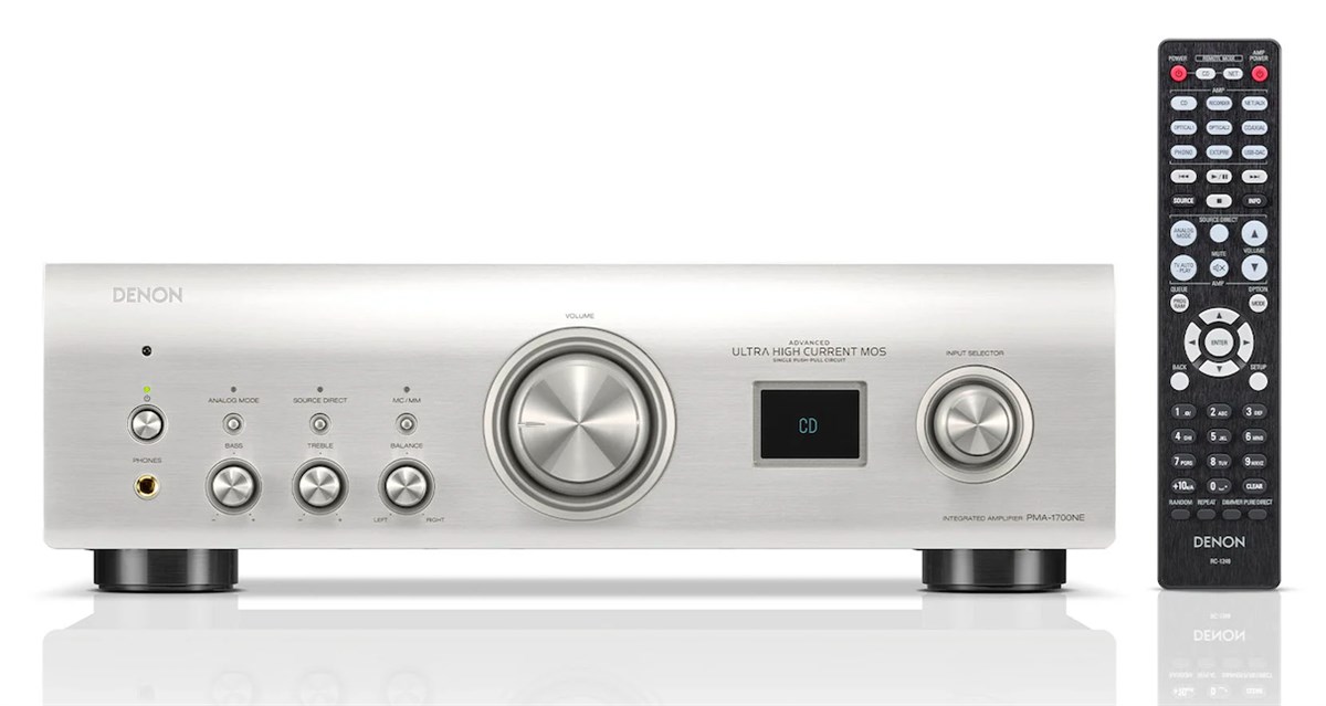 Denon PMA-1700NE Gümüş Stereo Entegre Amplifikatör