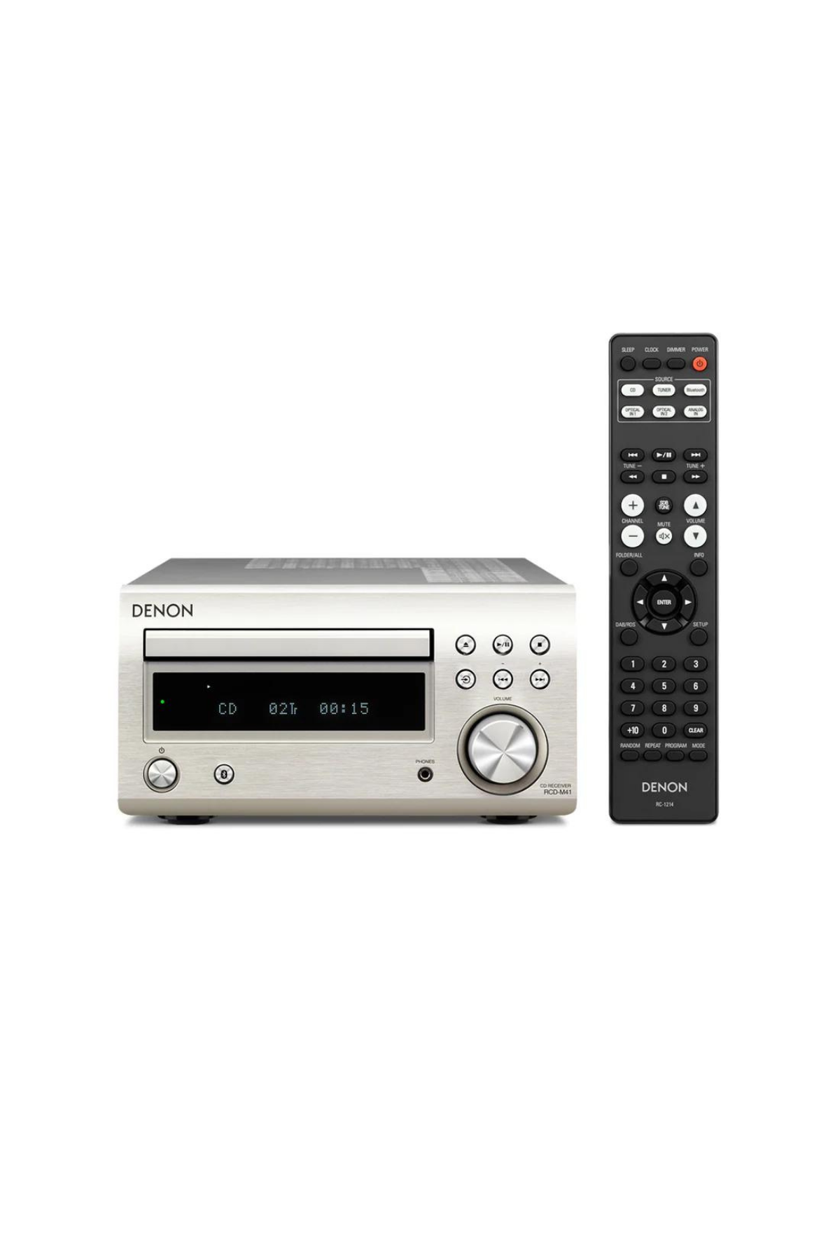 Denon RCD-M41 Silver Bluetooth Stereo Amplifikatör
