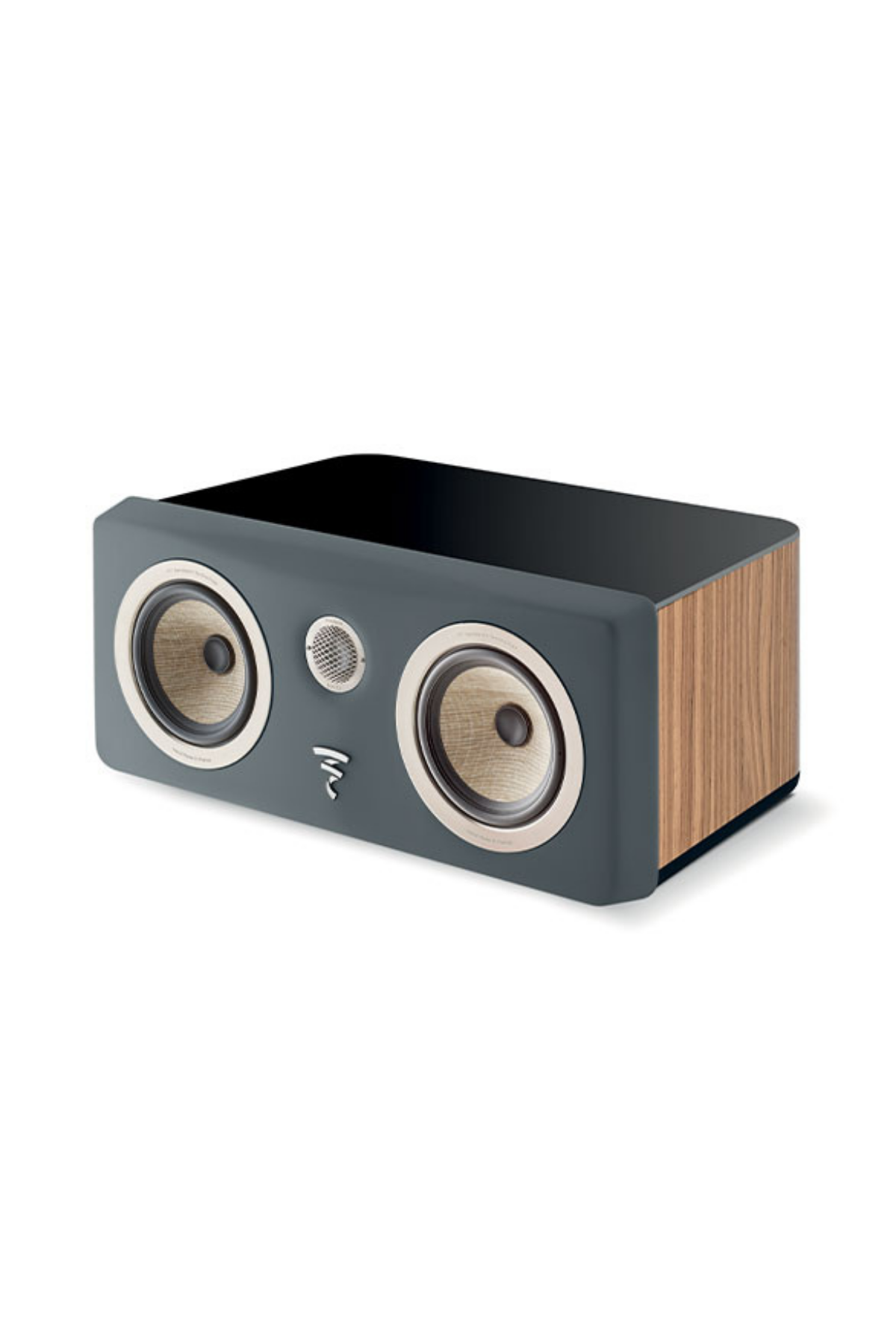 Focal Kanta Merkez Hoparlör Walnut Mat - Dark Grey Mat