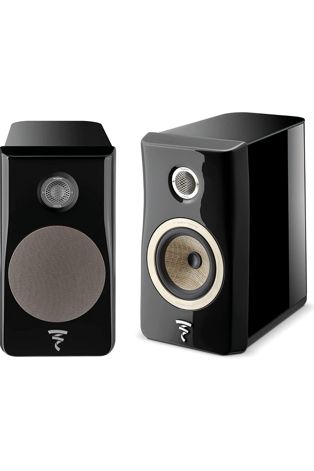 Focal Kanta No1 Hi-Fi Raf Tipi Hoparlör Black High Gloss - Black Mat