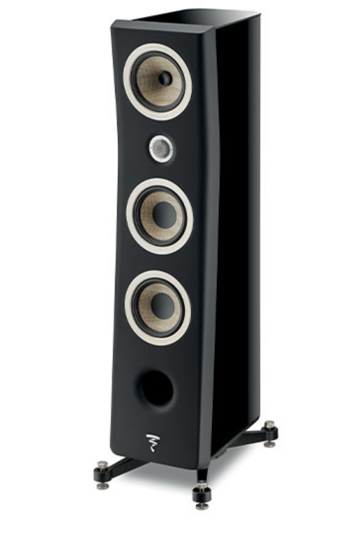 Focal Kanta No2 Hi-Fi Kule Hoparlör Black High Gloss - Black Mat