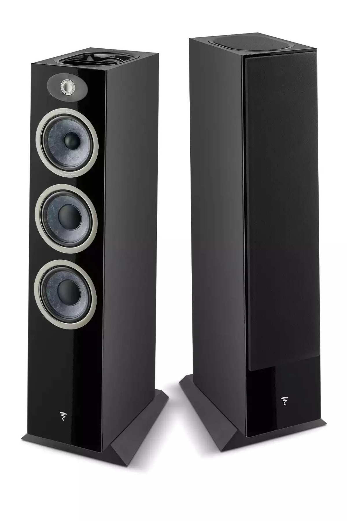 Focal Theva No3-D Black High Gloss Kule Tipi Dolby Atmos Hoparlör