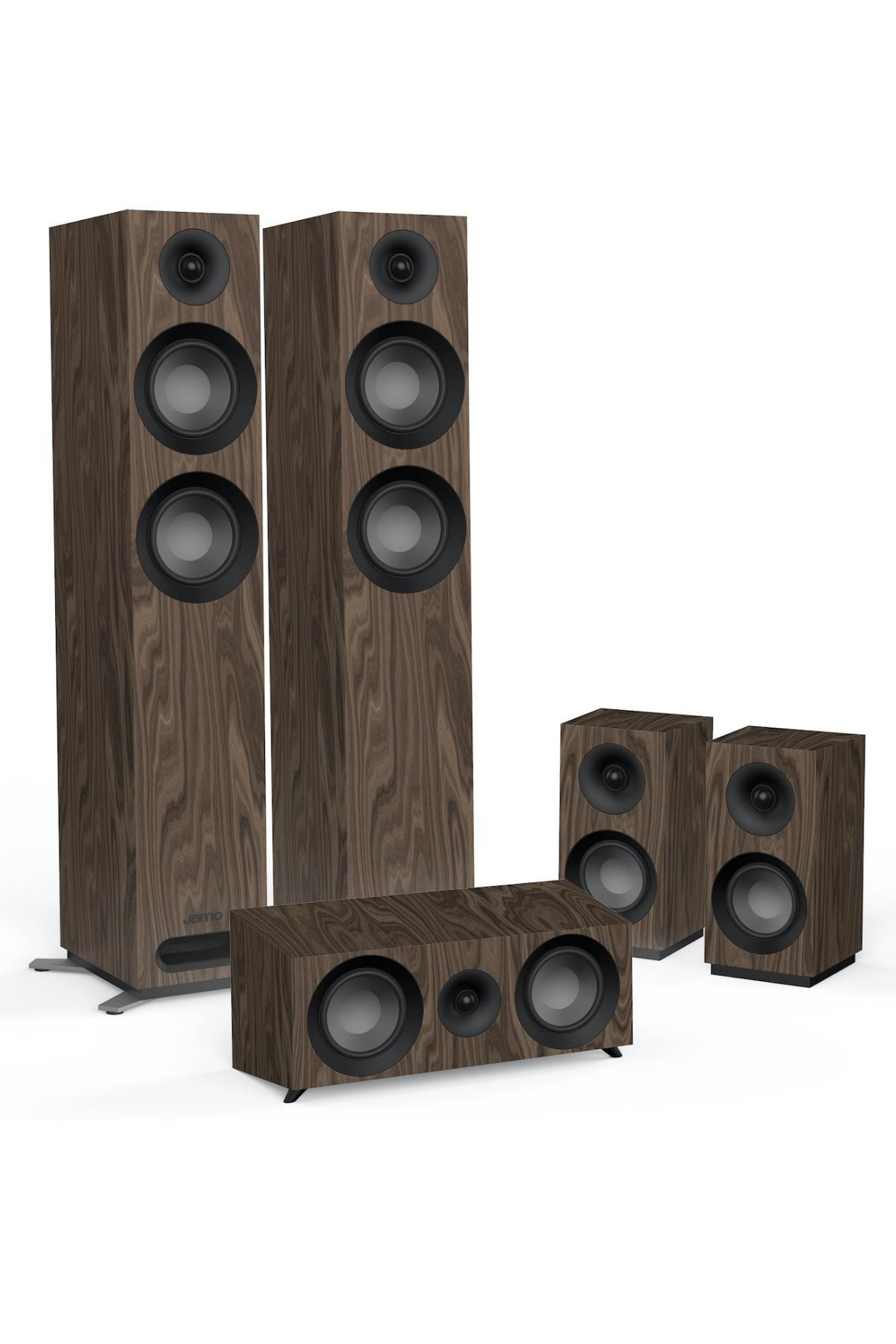 Jamo S 807 HCS 5.0 Ev Sinema Sistemi Ceviz