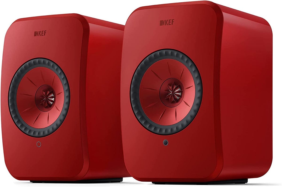 Kef LSX II Lav Kırmızı Wireless Aktif Hi-Fi Hoparlör
