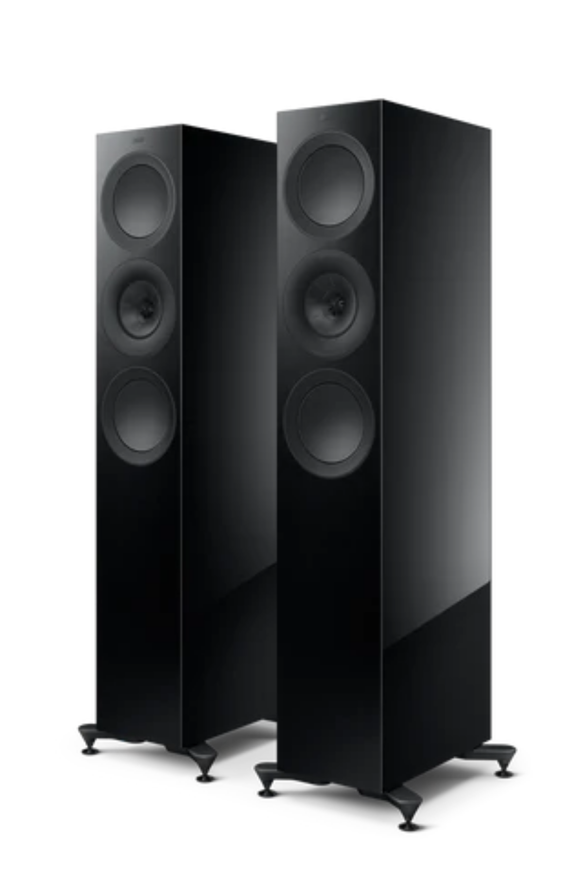 Kef R7 Meta Siyah Hi-Fi Kule Hoparlör