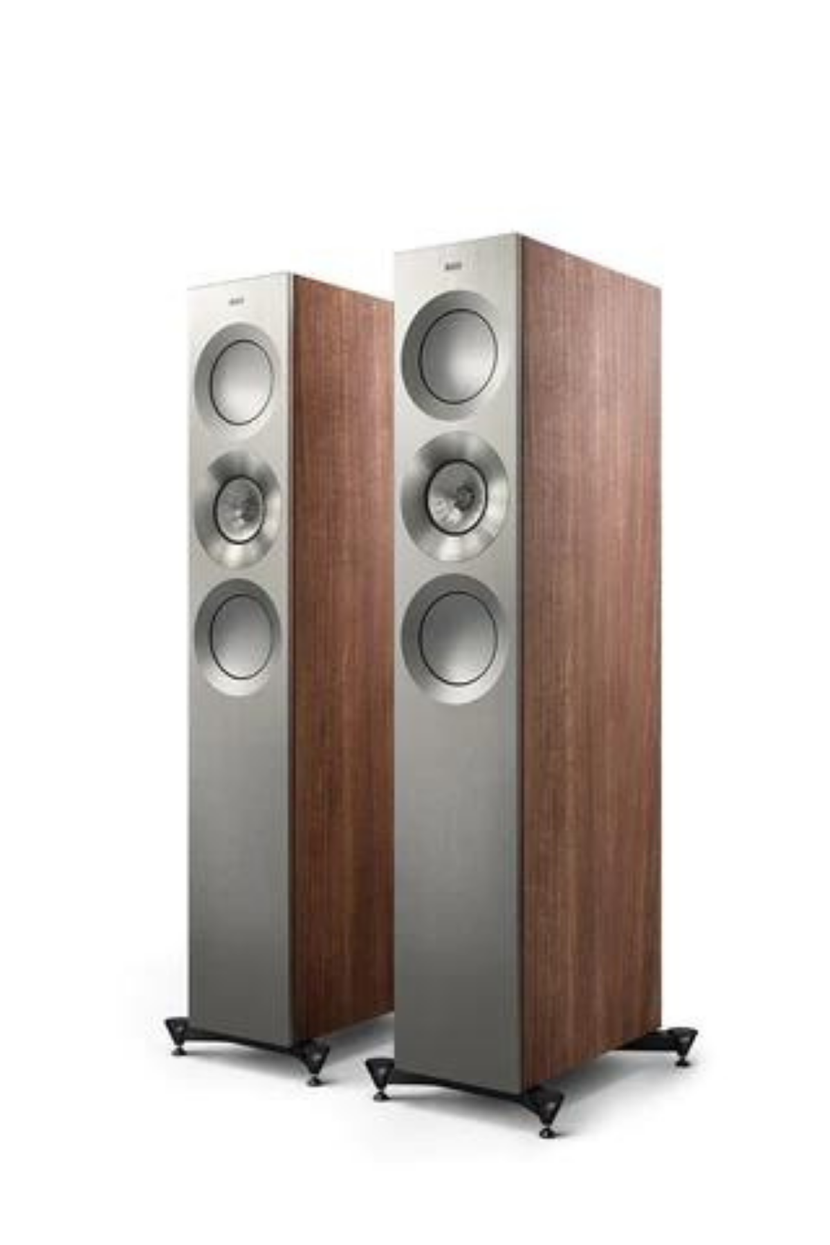 Kef Reference 3 Meta Hi-Fi Hoparlör Ceviz-Gümüş