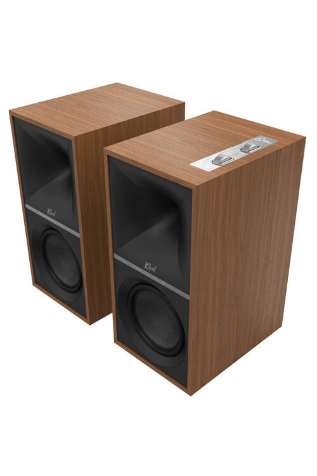 Klipsch The Sevens Ceviz Aktif Kablosuz Raf Tipi Hoparlör
