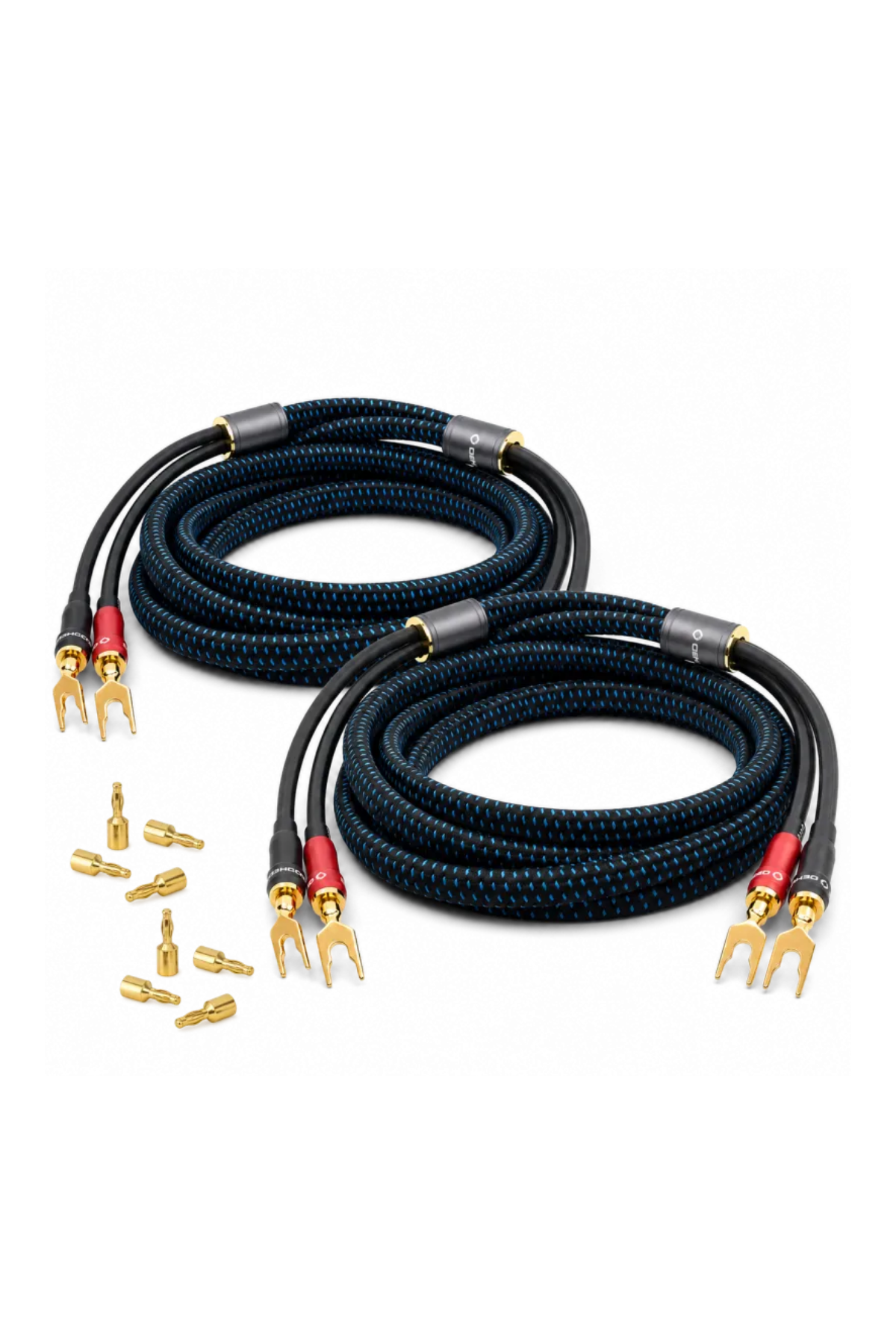 Oehlbach Transform Dual-Plug 2 x 6,0 mm² Değiştirilebilir Uçlu Hoparlör Kablosu 3 Metre