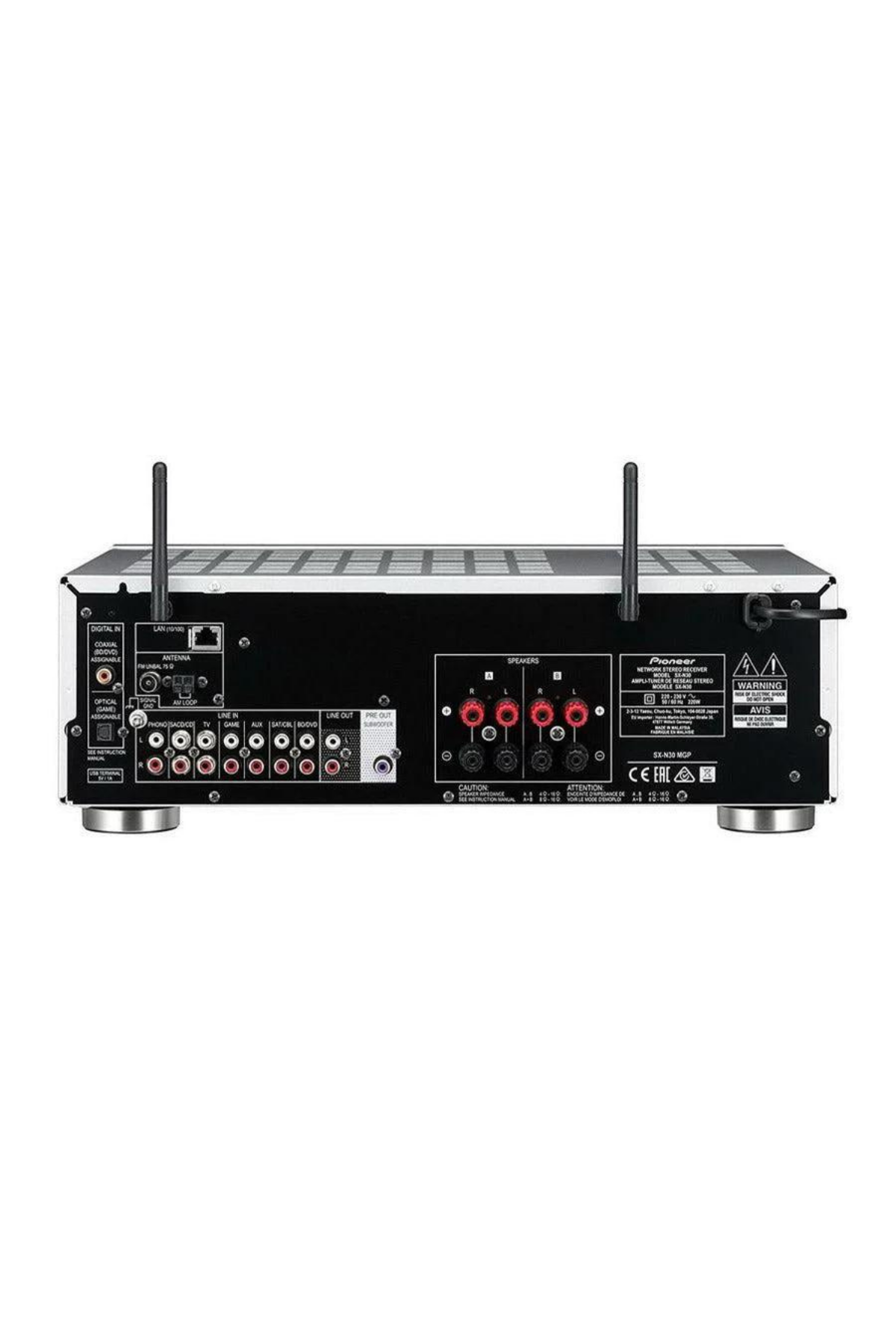 Pioneer SX-N30AE Stereo Amplifikatör Gümüş