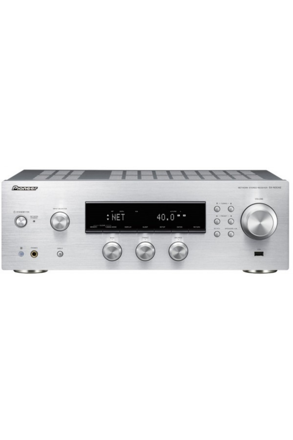 Pioneer SX-N30AE Stereo Amplifikatör Gümüş