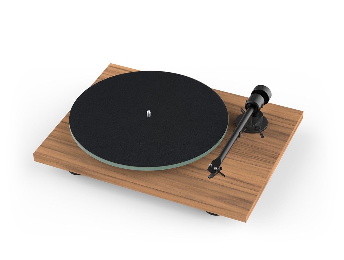 Pro-Ject Audio T1 BT Walnut OM5 E İğneli Pikap