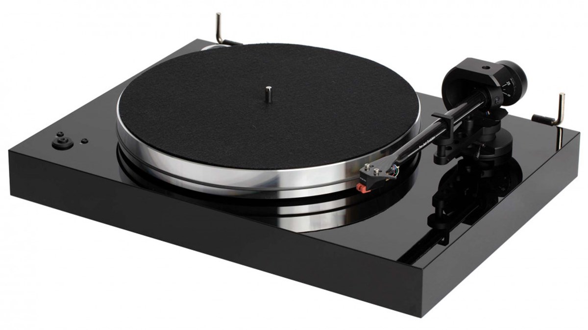 Pro-Ject Audio X8 Parlak Siyah Ortofon Quintet Blue İğneli Pikap