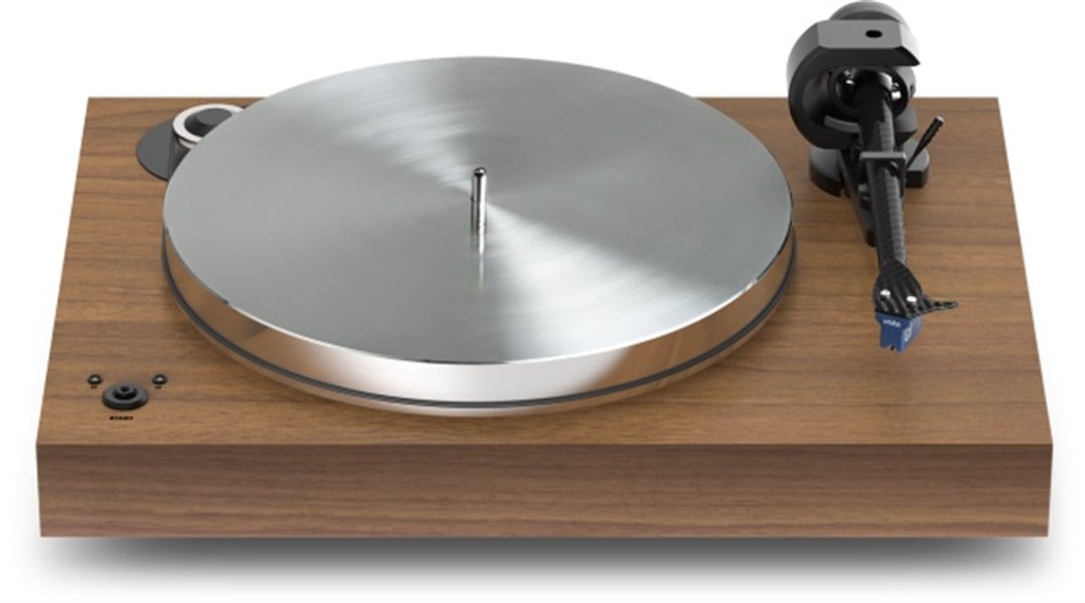 Pro-Ject Audio X8 Walnut Ortofon Quintet Blue İğneli Pikap