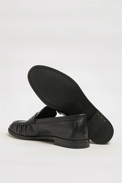 Amory Model Hakiki Natural Deri Neolitik Taban Loafer Ayakkabı