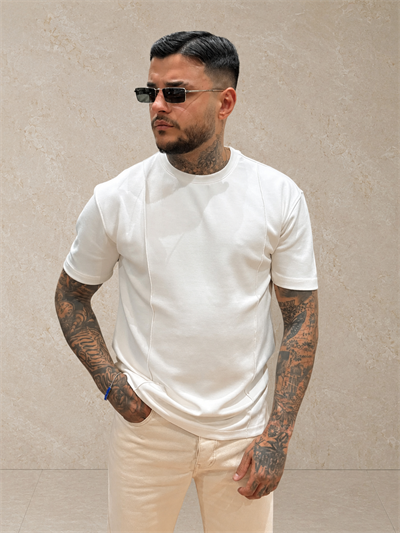 Ekru Regular Fit Tişört