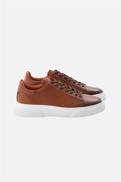 Igorr Model Hakiki Floater Deri Sneakers Ayakkabı - KAHVERENGİ