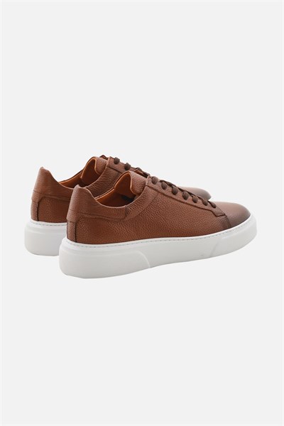 Igorr Model Hakiki Floater Deri Sneakers Ayakkabı - KAHVERENGİ