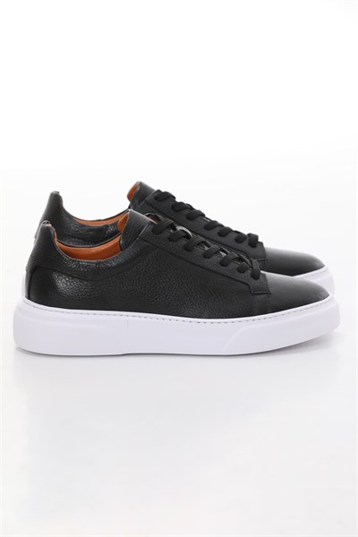 Igorr Model Hakiki Floater Deri Sneakers Ayakkabı - SİYAH
