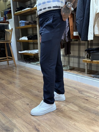 Lacivert Premium Jogger Pantolon