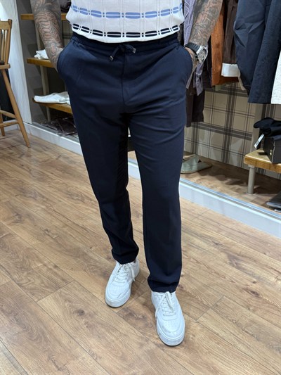 Lacivert Premium Jogger Pantolon