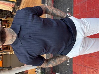 Luxury Lacivert Polo Yaka