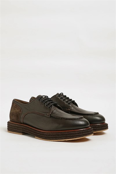 Mathew Model İthal Taban Floater Deri Casual Ayakkabı - KAHVERENGİ