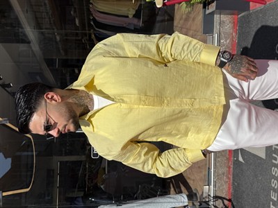 Milano Limon Sarısı Gömlek