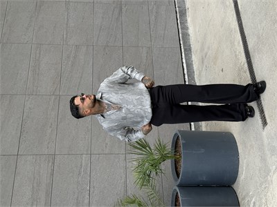 ÖZEL TASARIM DESENLİ GÖMLEK VE ESPANYOL PAÇA PANTALON ALT ÜST TAKIM