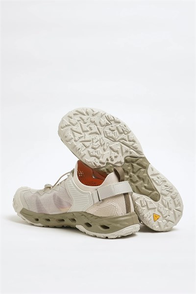 Papel Model Hakiki Kombinasyonlu Deri İthal Taban Ayarlanabilir Bilek Sneaker Ayakkabı - GRİ
